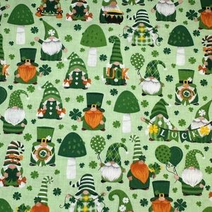 Gnome St. Patrick’s day dog bandana